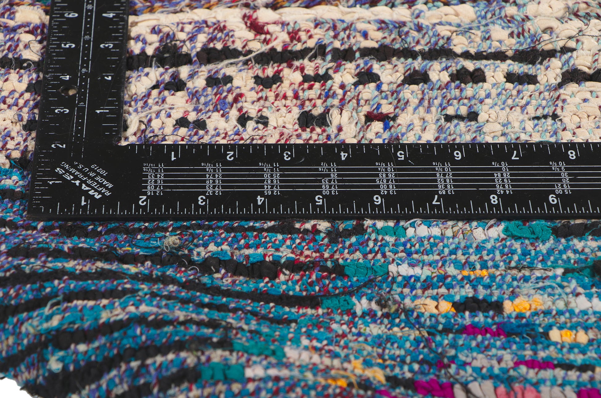 5 x 8 Vintage Moroccan Rag Rug 78393