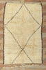 5 x 8 Vintage Moroccan Beni Ourain Rug 78398