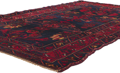 5 x 8 Vintage Persian Baluch Rug 61151