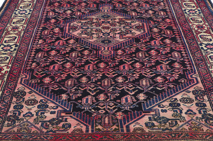 5 x 8 Vintage Persian Hamadan Rug 61122