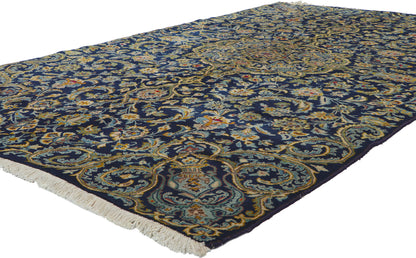 5 x 8 Vintage Persian Kashan Rug 61069