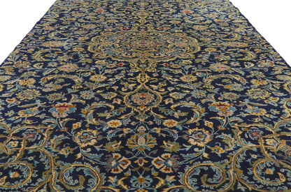 5 x 8 Vintage Persian Kashan Rug 61069