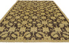 5 x 8 Vintage Brown Turkish Oushak Rug 50846