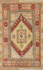 5 x 8 Vintage Turkish Oushak Rug 52292
