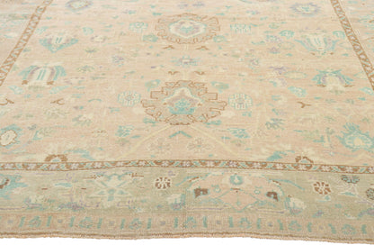 5 x 8 Vintage Turkish Oushak Rug 52959