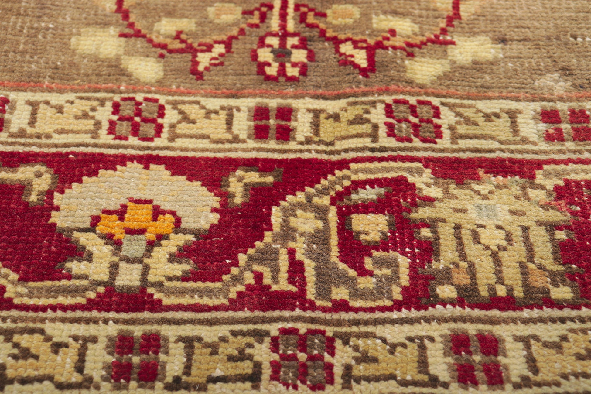 5 x 8 Vintage Turkish Oushak Rug 73667
