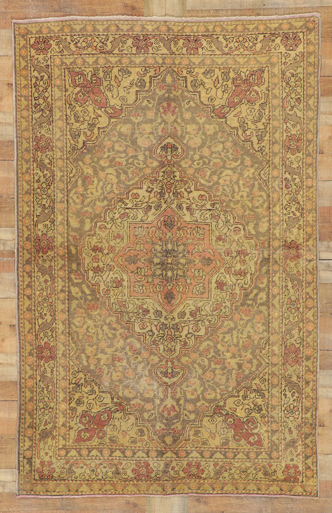 5 x 8 Vintage Turkish Sivas Rug 50525
