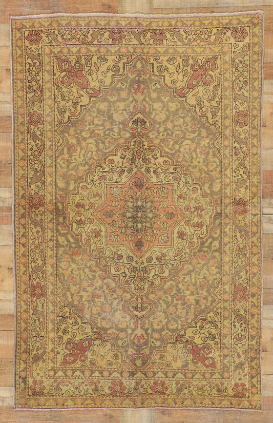 5 x 8 Vintage Turkish Sivas Rug 50525