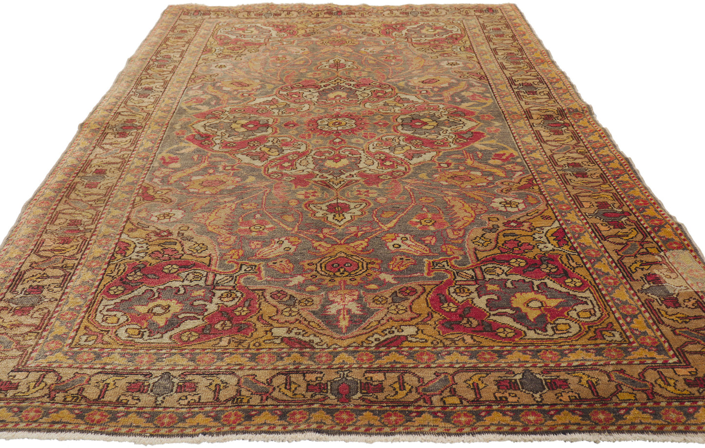 5 x 8 Vintage Turkish Sivas Rug 73780