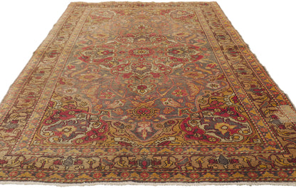 5 x 8 Vintage Turkish Sivas Rug 73780