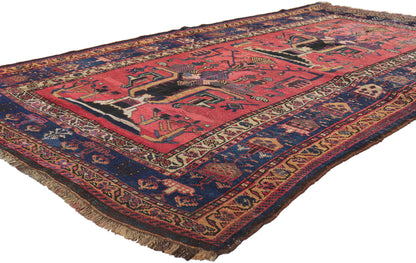 5 x 9 Antique Persian Lori Rug 61219