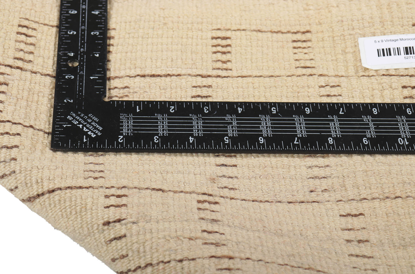5 x 9 Vintage Moroccan Rug 52713