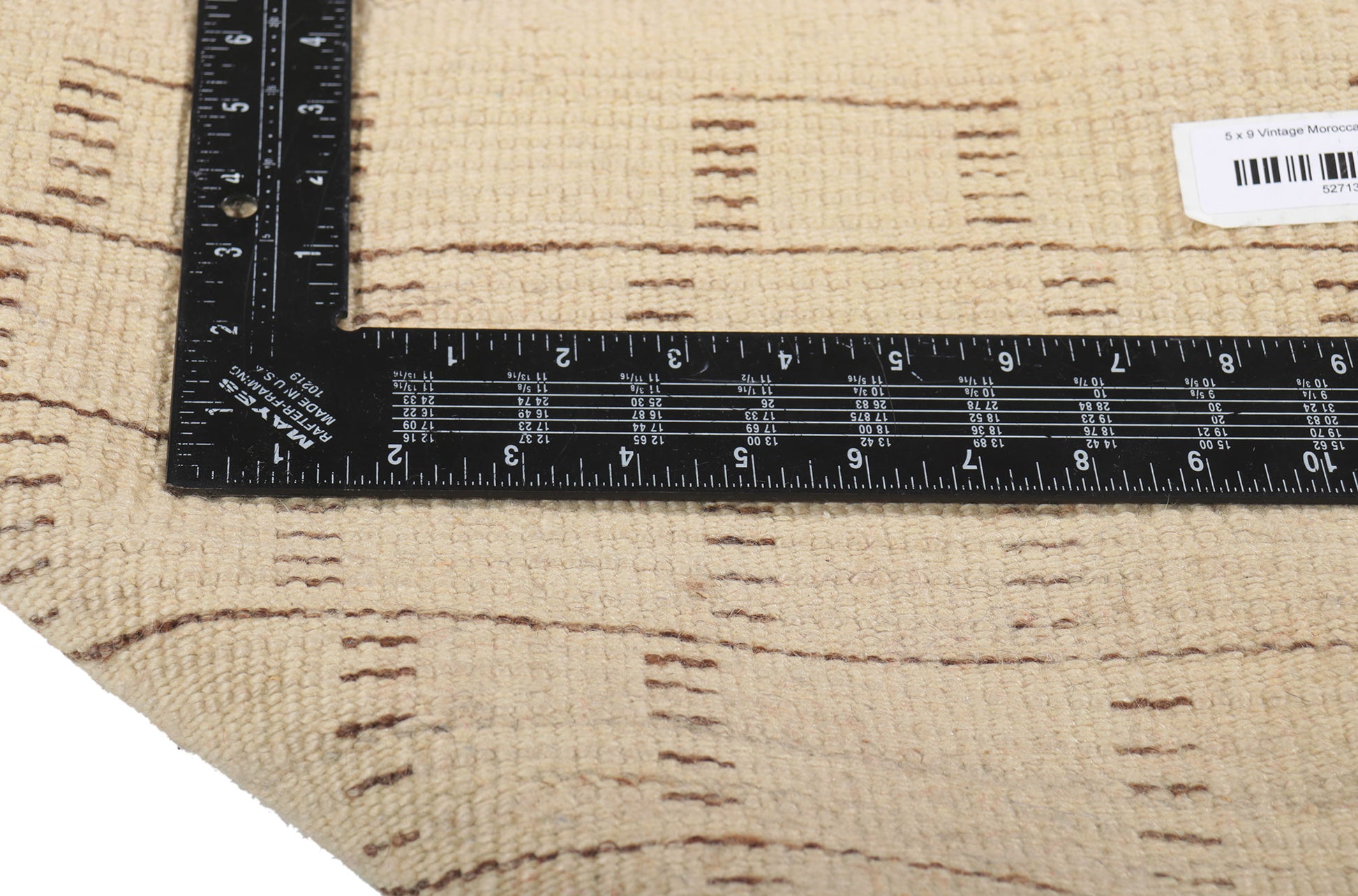 5 x 9 Vintage Moroccan Rug 52713