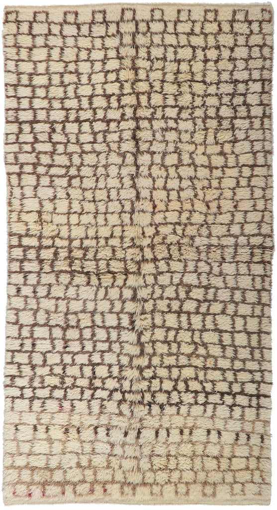 5 x 9 Vintage Moroccan Rug 52713