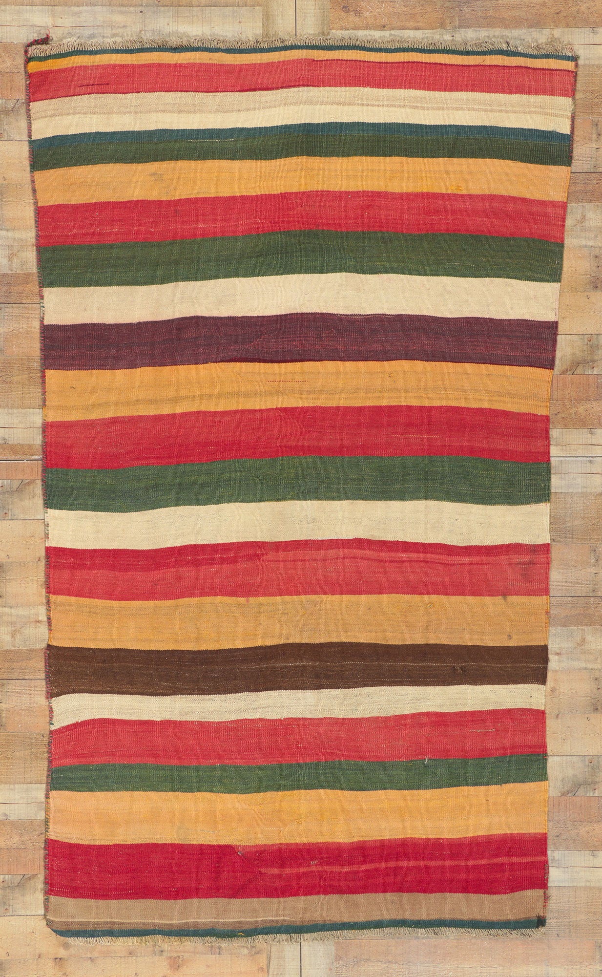 5 x 9 Vintage Turkish Kilim Rug 61216