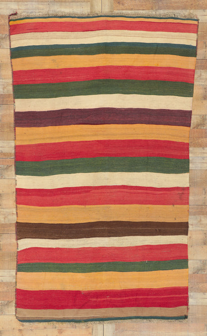 5 x 9 Vintage Turkish Kilim Rug 61216