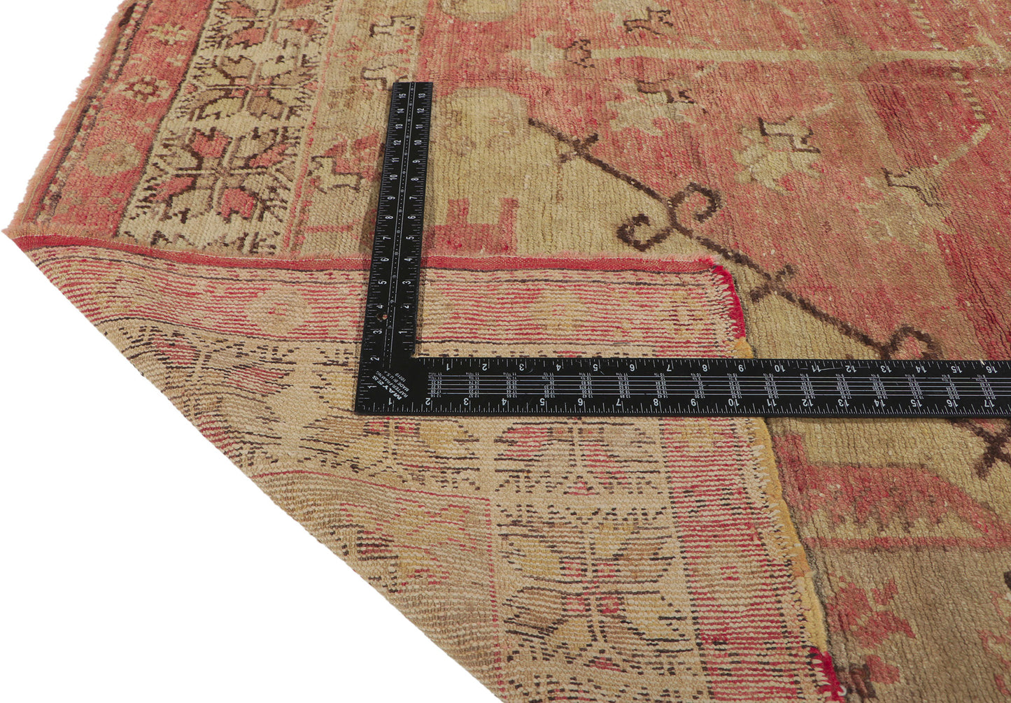 5 x 9 Vintage Turkish Oushak Rug 73663