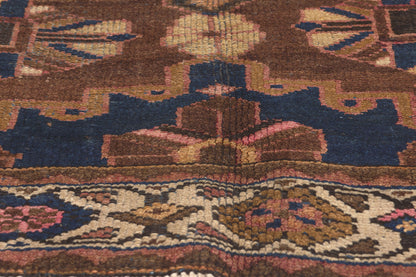 5 x 10 Antique Persian Bakhtiari Rug 75267