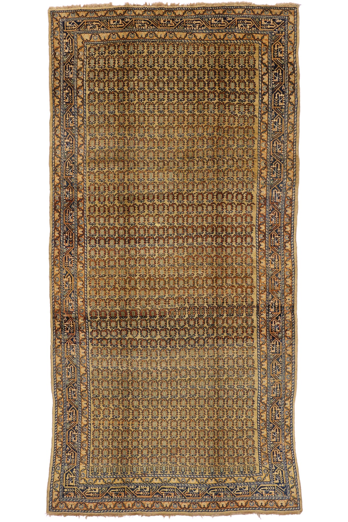 Saraband Rugs 5 x 10 Antique Persian Saraband Rug 72614 – Esmaili Rugs