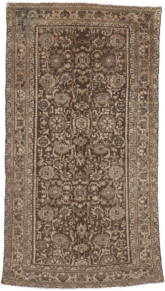 5 x 10 Vintage Persian Malayer Rug 61250