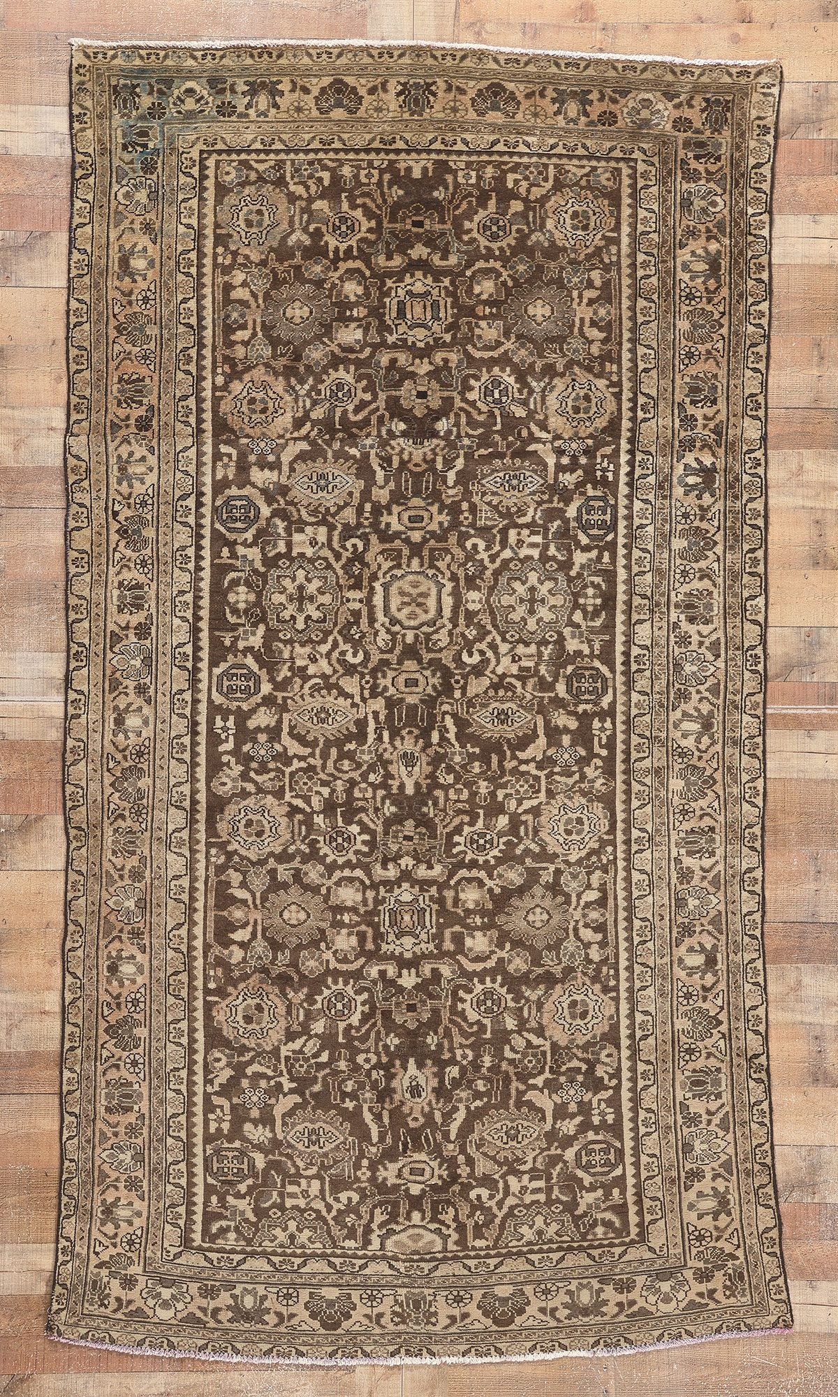 5 x 10 Vintage Persian Malayer Rug 61250