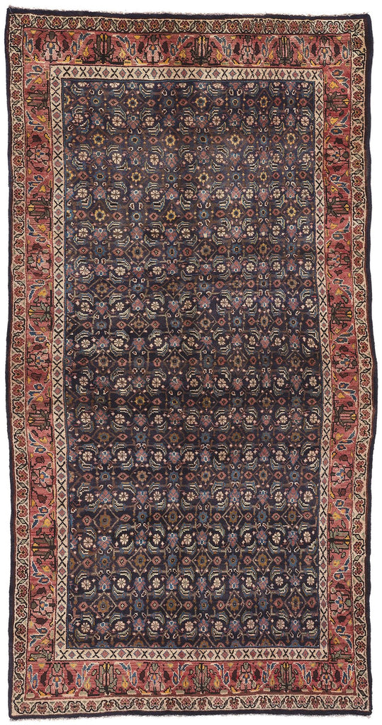5 x 10 Vintage Persian Mahal Rug 61236