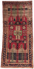 5 x 10 Vintage Persian Hamadan Rug 61245