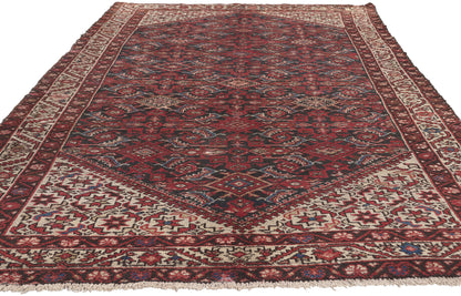 5 x 10 Vintage Persian Hamadan Rug 74943