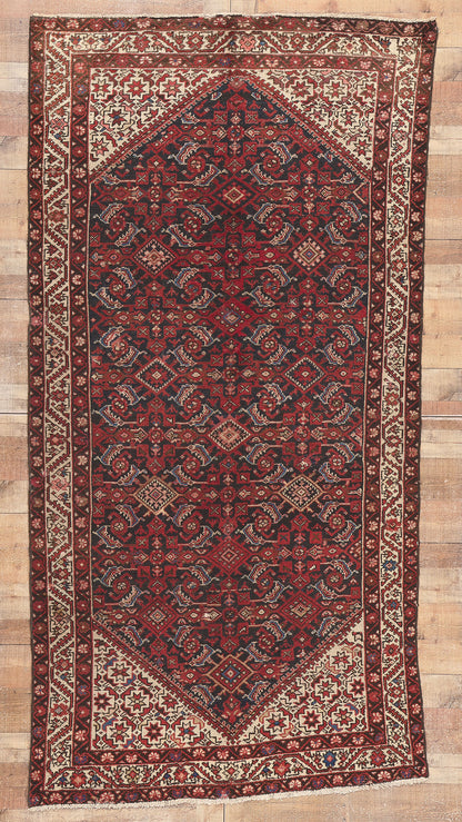 5 x 10 Vintage Persian Hamadan Rug 74943