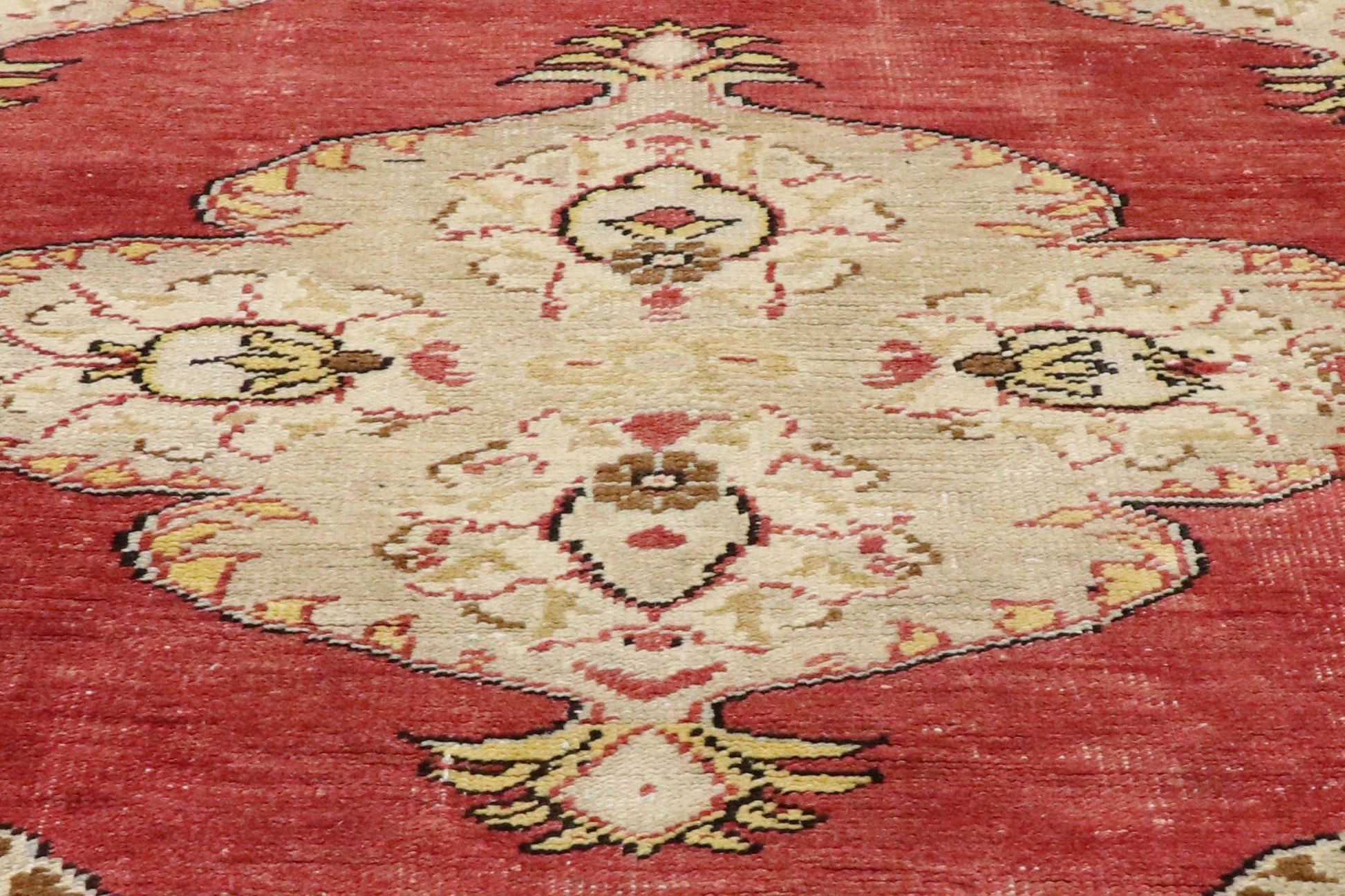 5 x 11 Vintage Turkish Oushak Rug 73752