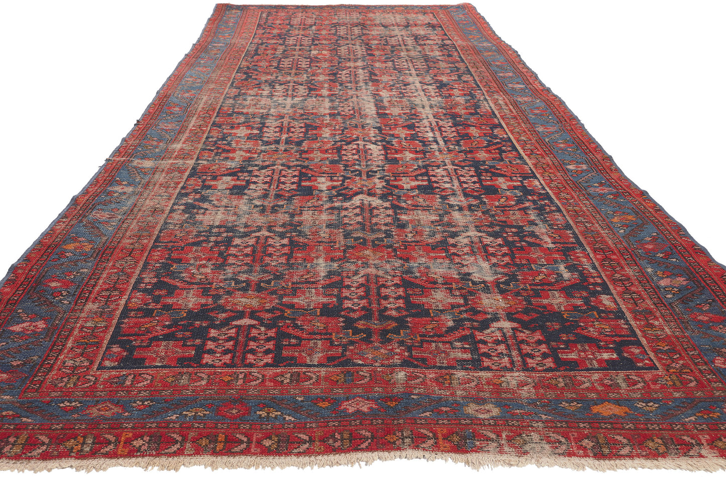 5 x 13 Antique Persian Malayer Rug 76731