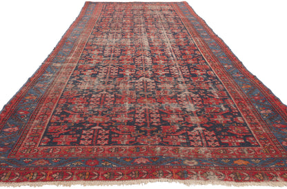 5 x 13 Antique Persian Malayer Rug 76731