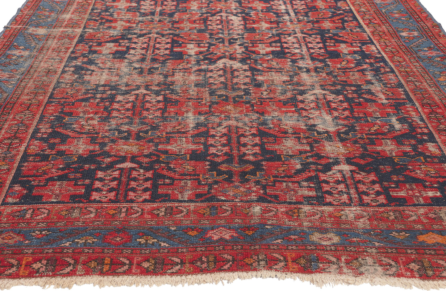5 x 13 Antique Persian Malayer Rug 76731