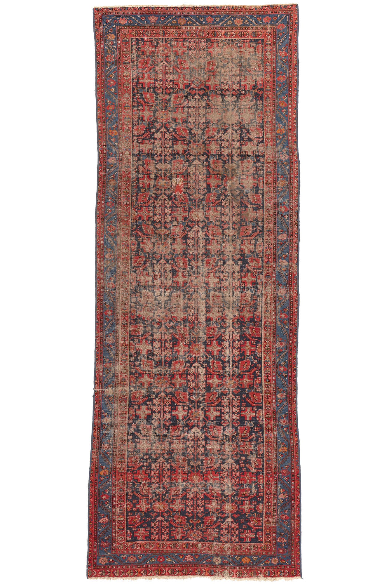 5 x 13 Antique Persian Malayer Rug 76731