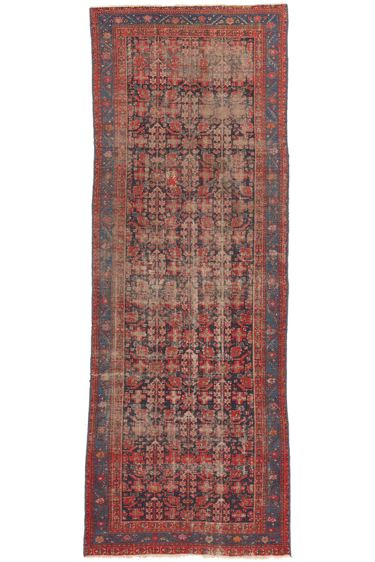 5 x 13 Antique Persian Malayer Rug 76731