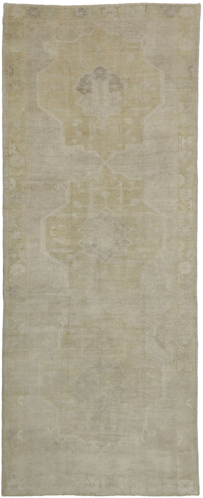 5 x 13 Vintage Turkish Oushak Rug 52474