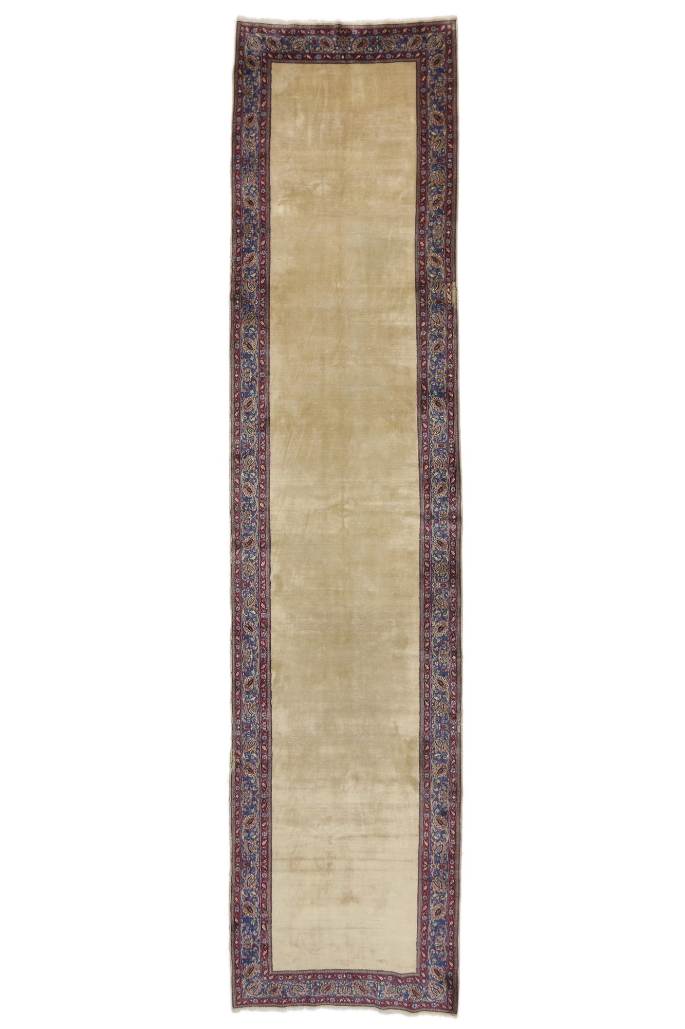 5 x 22 Antique Persian Mashhad Rug 60735