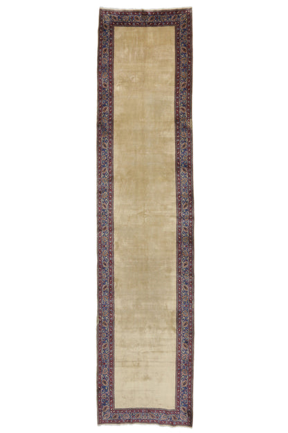 5 x 22 Antique Persian Mashhad Rug 60735