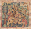 5 x 5 Vintage Medieval French Tapestry 78549