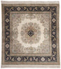 5 x 5 Vintage Turkish Silk Kayseri Rug 78622