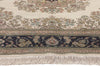 5 x 5 Vintage Turkish Silk Kayseri Rug 78622
