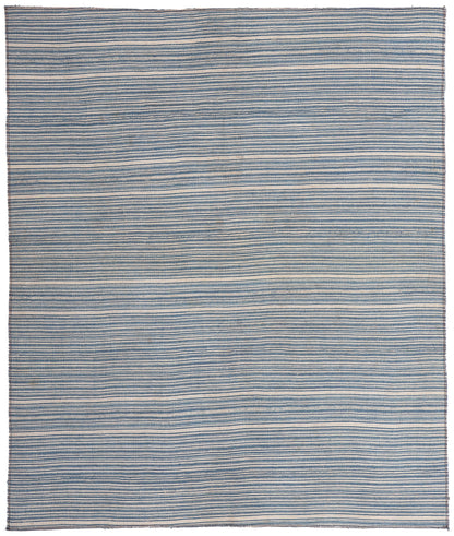 5 x 6 Vintage Turkish Striped Kilim Rug 60813