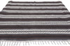 5 x 6 Modern Striped Indian Kilim Rug 78536