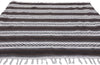 5 x 6 Modern Striped Indian Kilim Rug 78537