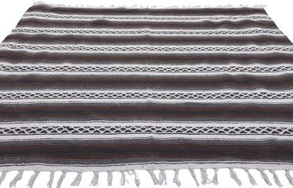 5 x 6 Modern Striped Indian Kilim Rug 78537