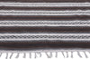 5 x 6 Modern Striped Indian Kilim Rug 78537