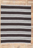 5 x 6 Modern Striped Indian Kilim Rug 78537