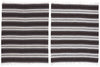 5 x 6 Modern Striped Indian Kilim Rug 78536