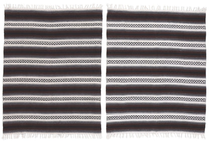 5 x 6 Modern Striped Indian Kilim Rug 78537