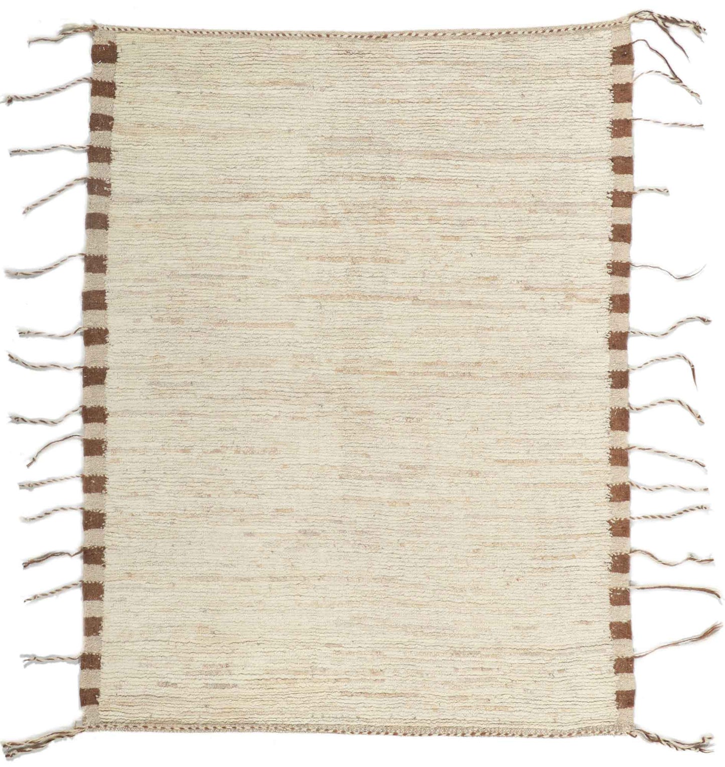 5 x 7 Earth-Tone Moroccan Rug 80781